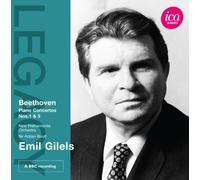 Emil Gilels Beethoven: Piano Concertos Nos. 1 & 3 (CD) Album