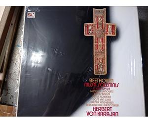 BEETHOVEN Ludwig Van (Germania) - BEETHOVEN, Ludwig van: Missa Solemnis in D major, op.123 -- Herbert von Karajan (cond), Berliner Philharmoniker, Wiener Singwerein -- Emi-Electrola (1975) ----Vinyl LP-EMI 1C 157 02581/82-BEETHOVEN Ludwig Van (Germania)-BALTSA Agnes (mezzo-soprano); Berliner Philharmoniker; JANOWITZ Gundula (soprano); KARAJAN Herbert von (dir); SCHREIER Peter (tenore - dir); VAN DAM Jose' (basso - baritono); Wiener Singverein