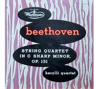 BEETHOVEN Ludwig Van (Germania) - BEETHOVEN, Ludwig van: String Quartet in C-sharp minor, op.131 -- Printed in Japan--MADE IN JAPAN - Japanese pressing-Vinyl LP made in Japan-WESTMINSTER-Mono-WEST G 10538-BEETHOVEN Ludwig Van (Germania)-Quartetto Barylli