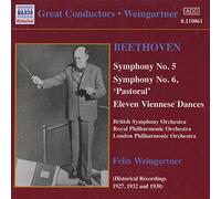 Ludwig van Beethoven Symphonies Nos. 5 and 6 (Rpo, Lpo, Weingartner) (CD) Album