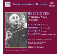 Ludwig van Beetho Symphony No 6 'Pastoral' Fireworks, Iron Foundry (De Saba (CD)