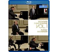 Beethoven Piano Sonatas: Volume 1 (Blu-ray) Beethoven Buchbinder Rudolf