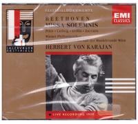 Beethoven: Missa Solemnis / Herbert Von Karajan, Salisburgo 1959 - CD