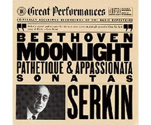 Beethoven - Moonlight, Pathetique & Appassionata Sonatas