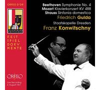 Beethoven/Mozart/Strauss - Symphonie No. 4/Klovierkonzert Kv 488 (2 CD)