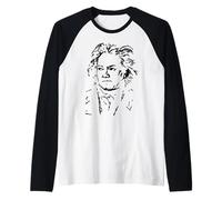 Beethoven Musicisti Musica Classica Maglia con Maniche Raglan
