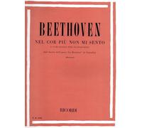 Beethoven nel cuor più non mi sento 6 variazione per pianoforte dal duetto dell'opera La Molinara di Paisiello