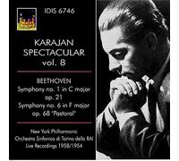 Beethoven / New York Philharmonic Karajan Spectacular 8 (CD)