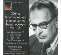 Ludwig van Beethoven Otto Klemperer Conducts Beethoven - Volume 3 (CD) Album