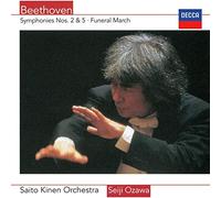 Beethoven/ Ozawa, Seiji - Beethoven: Symphonies 2 & 5 / Funeral March