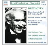 Beethoven: Piano Concerto No. 1 / Egmont Overture / String Quartet No. 16 (2006-08-01)