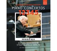 Beethoven Piano Concertos 1-5: Staatskapelle Berlin (Barenboim) (Blu-ray)