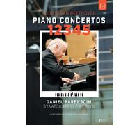 Beethoven Piano Concertos 1-5: Staatskapelle Berlin (Barenboim) (DVD)