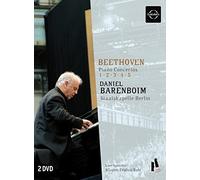 Beethoven Piano Concertos 1-5: Staatskapelle Berlin (Barenboim) (DVD)