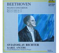 Beethoven - Piano Concertos Nos 1 & 3 / Richter/ Czech Po/ Ancerl (21.6.1962 live recording)
