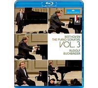Beethoven:Piano Sonatas 3 [Rudolf Buchbinder] [C MAJOR ENTERTAINMENT Blu Ray]