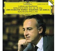 Beethoven: Piano Sonatas Nos. 17, 21, 25 & 26, Opp. 31:2, 53, 79, 81a by MAURIZIO POLLINI (1989-09-13)