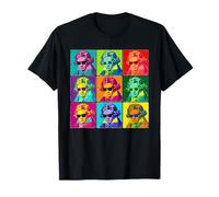 Beethoven Pop Art, Epic Composer And Pianist, Retro Vintage Maglietta