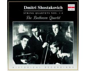 Beethoven Quart The Beethoven Quartet. Shostakovich, String Quartets No. 1- (CD)