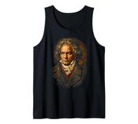 Beethoven-Ritratto Ludwig Van Beethoven Musica Classica Canotta