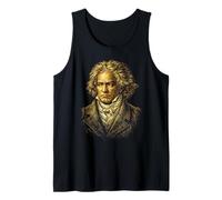 Beethoven-Ritratto Ludwig Van Beethoven Musica Classica Canotta