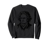Beethoven-Ritratto Ludwig Van Beethoven Musica Classica Felpa