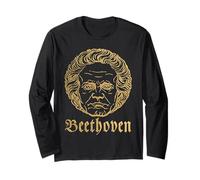 Beethoven-Ritratto Ludwig Van Beethoven Musica classica Maglia a Manica
