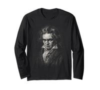 Beethoven-Ritratto Ludwig Van Beethoven Musica classica Maglia a Manica