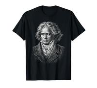 Beethoven-Ritratto Ludwig Van Beethoven Musica Classica Maglietta