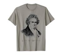 Beethoven-Ritratto Ludwig Van Beethoven Musica Classica Maglietta