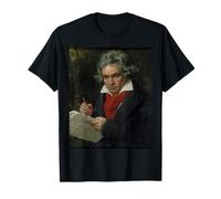 Beethoven Ritratto Pittura Grafica Classica Musica Compositore Maglietta