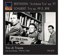 Trio Di Trieste, Liv - Beethoven:Arciduca Trio, Op.97 Schubert