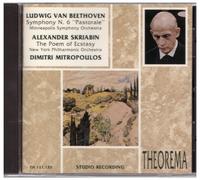 Beethoven - Sinfonia N. 6 · Scriabin - Il Poema Dell'Estasi / Mitropoulos - CD