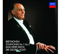 Beethoven/ Solti, Georg - Beethoven: Symphonies 1 & 3
