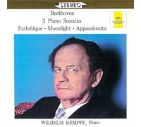 Beethoven: Sonata No. 8 'Pathetique'. No. 14 'Moonlight'. No. 23 'Appassionata' - SHM-CD