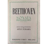 Beethoven Sonata per pianoforte op. 10 n.1 in Do min - Schnabel - Curci
