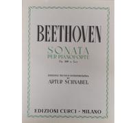 Beethoven Sonata per pianoforte op. 110 in Lab - Schnabel - Curci