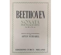 Beethoven Sonata per pianoforte op. 111 in Do min. - Schnabel - Curci