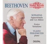 Perlemuter - Beethoven : Sonatas Appassionata and Les Adieux / Eroica Variations