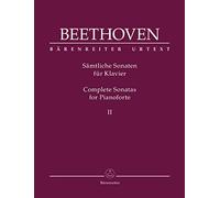 Sämtliche Sonaten für Klavier II. Spielpartitur, Sammelband, Urtextausgabe. Ludwig van Beethoven. Sämtliche Sonaten für Klavier 2 ; BÄRENREITER URTEXT