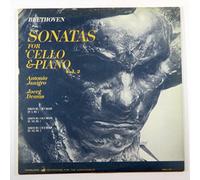 Beethoven: Sonatas for 'Cello & Piano, Vol. 2 - Sonata No. 1 in F Major, Sonata No. 4 in C Major, Sonata No. 5 in D Major / Antonio Janigro, Joerg Demus