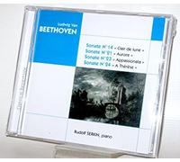 BEETHOVEN : Sonate nø14 'Clair de lune' / Sonate nø21 'Aurore' / Sonate nø23 'Appassionata / Sonate