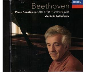 Beethoven: Sonate Op.101 & Op.106 Hammerklavier / Vladimir Ashkenazy - CD