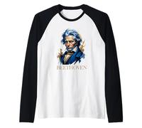 Beethoven Symphony Music Lover for Classical Fans Maglia con Maniche Raglan