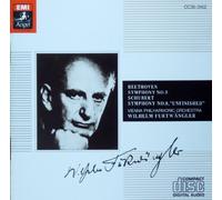 BEETHOVEN SYMPHONY NO. 5 & SCHUBERT 8 - FURTWANGLER /VIENNA PHIL- EMI JAPAN [RARE CD]