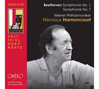 Beethoven/ Vienna Philharmonics/ Harnoncourt - Ludwig Van Beethoven: Symphony 1 & 7