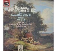 Beethoven. Violinromanzen Nr. 1 & 2. Mozart Rondo und Adagio. Schubert Rondo. Neville Marriner. Vinyl LP.