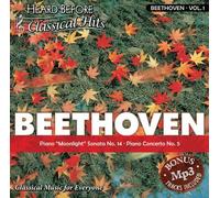 Beethoven [vol. 1]: Piano ""Moonlight"" Sonata No. 14, Piano Concerto No. 5