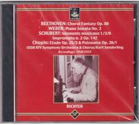 BEETHOVEN/WEBER/SCHUBERT - CHORAL FANTASY OP.80