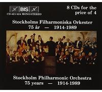 Beethoven, Wiklund, Stenhammar, Mahler, Larsson, Alfven - Stockholm Philharmonic Orchestra-75 Years (1914-19 (9 CD)